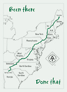 Appalachian Trail postcards