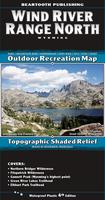 Wind River Range North Hiking Map