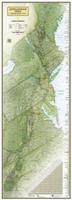 Appalachian Trail wall map