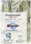 Cordillera Huayhuash hiking map