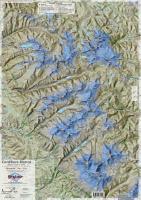 Cordillera Blanca hiking map