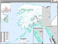 Alaska Wall Map