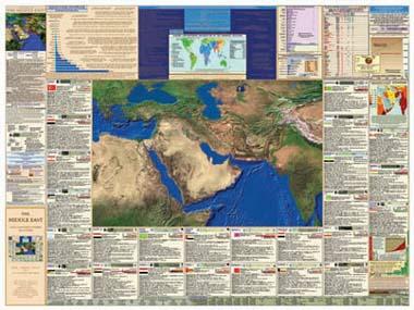 Map of Middle East - Side One